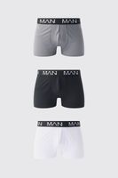 pack de 3 boxers man active resistentes multi