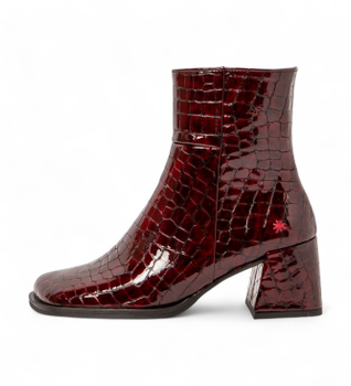 Art para mujer. 117061267003_008 Botines de Piel 1706 Verona burdeos (40), 5 a 8cm, Cremallera, Casual