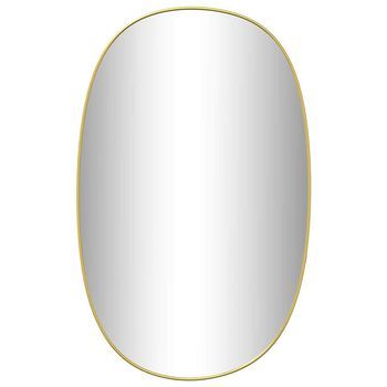 Espejo De Pared Dorado 80x50 Cm Vidaxl