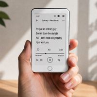nuevo reproductor mp3 mini con pantalla e-ink bluetooth 53 grabacion para el aula y radio pantalla ergonomica para estudiantes 64gb 352