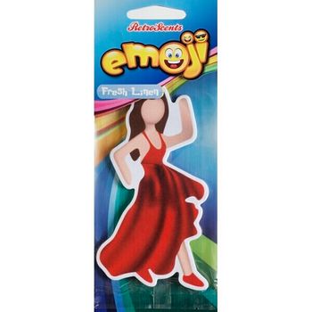 Emoji Dancing Air Freshener Fresh Linen Scent