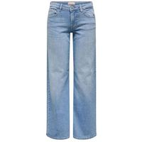 only jeans 15358455 judy-o lw widw leg-light blue denim para mujer