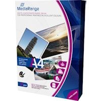 mediarange mrink106 papel fotografico blanco mate a4