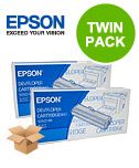Epson S050166 Black Original Toners Twin Pack (2 Pack)