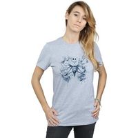 disney camiseta nightmare before christmas paint spray carers para mujer