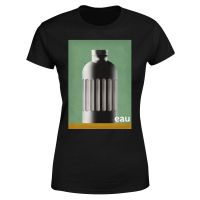 eau womens t-shirt - black - 3xl - black