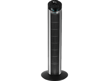 Ventilador de torre - Cecotec EnergySilence 890 Skyline, 3 velocidades, 50W, Control remoto, Negro