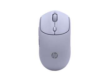 Ratón inalámbrico - HP silencioso 400, Inalámbrico, 6000 DPI, Morado