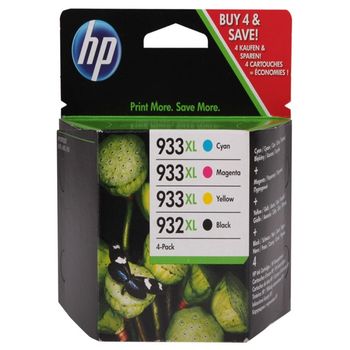 HP 932XL / HP 933XL multipack negro/ cian / magenta / amarillo (original)