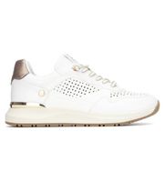 xti para mujer 14520302-blanco zapatillas 145203 blanco 39 tela plano cordones casual