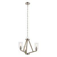 lampara de arana deryn 3 luces