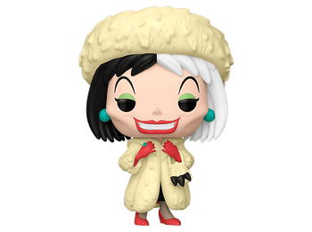 Figura Funko Pop! - 101 Dálmatas: Cruella De Vil, 10 cm, Vinilo