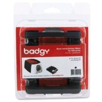 cinta para impresora evolis cbgr0500k 500 paginas negro transferencia termica