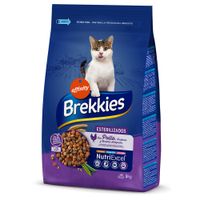 brekkies gatos esterilizados con pollo verduras y cereales integrales - 4 x 3 kg - pack ahorro