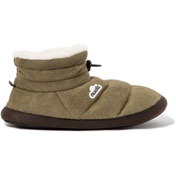 Nuvola. Pantuflas Boot Home Velvet para mujer