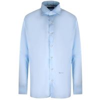 aquascutum camisa manga larga sy779 para hombre