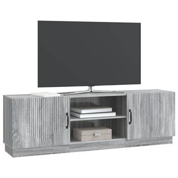 Mueble De Tv | Mueble De Salón | Gabinete De Tv Gris Sonoma 150 X 31 X 47 Cm Madera De Ingeniería
