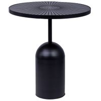 mesa auxiliar de metal 405x405x45h cm