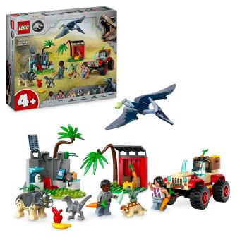 LEGO Jurassic World Centro de Rescate de Crías de Dinosaurio, Juego de construcción +4 años - 76963