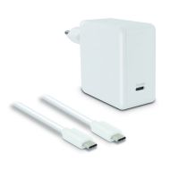 metronic cargador usb-c 60w blanco