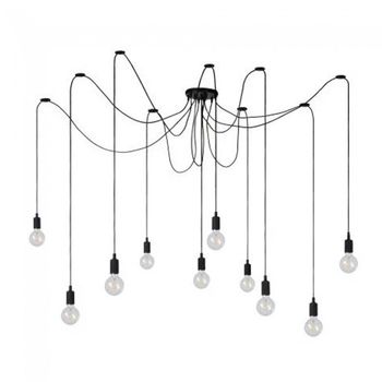 Lámpara colgante fix multiple (10 luces)