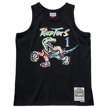 Mitchell And Ness Tops y Camisetas SMJYLF19035TRABLCK98TMC para hombre