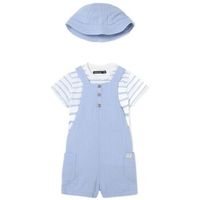 mayoral camisa manga larga 1651 conjunto 3 piezas azul para nina