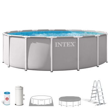 Piscina Desmontable D457x122 Cm Capacidad 16.805 Litros - Intex