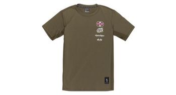Troy lee designs maillot de manga corta  p   strong skyline ride  strong   p marron