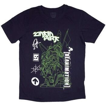 Linkin Park Tops y Camisetas Reanimation Robot Sketch para mujer