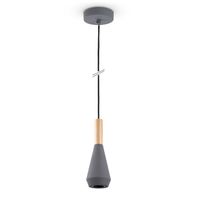 lampara colgante liora gris
