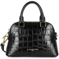 lancaster bolso de mano bolso media luna zippee s exo noir para mujer