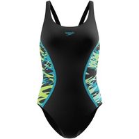 speedo banador hyperboom splice para mujer
