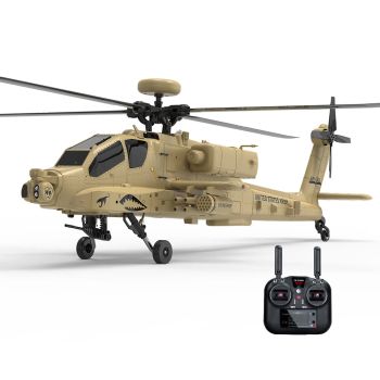 YXZNRC F11-S 1:32 AH-64 Apache Escala 2.4G 6CH GPS Altitud Mantener Posicionamiento de Flujo Óptico Cámara FPV 5.8G Moto