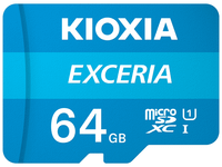 memoria 64 gb microsdxc kioxia exceria class 10