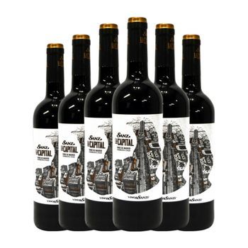 Vinos Sanz Vino Tinto La Capital Vinos 75 Cl 14% Vol. (pack De 6 Unidades)