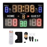 tablero de puntuacion de baloncesto multifuncional