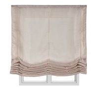estores plegables estor paqueto liso sin varillas para ventanas beige 90x175 cm