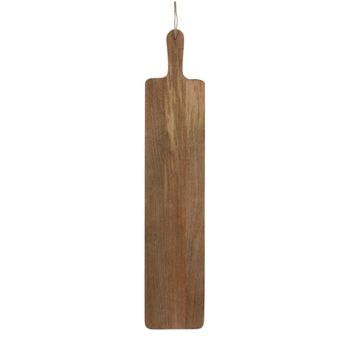 Tabla de servir capri marrón  h1.5xb18xl90cm