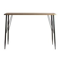escritorio hierro lastdeco reken 75  60  120 cm negrooro