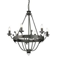 lampara de arana windsor 6 luces