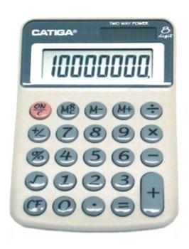 Bismark 304518 - Calculadora de bolsillo, 8 dígitos