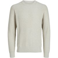 jack  jones jersey 12273195 jprblaliam knit crew neck jnr greige para nino