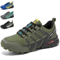 zapatos deportivos de ciclismo al aire libre para hombre calzado deportivo antideslizante impermeable para exteriores senderismo camping zapatos de entrenamiento tactico