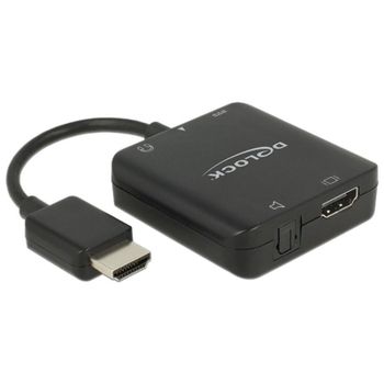 Convertidor de audio Delock 62784 HDMI a S/PDIF y estéreo