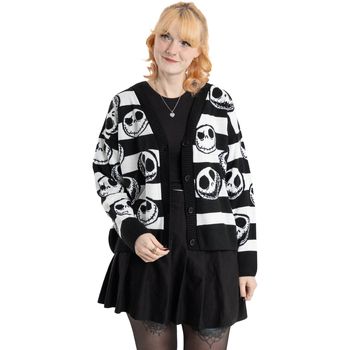 Nightmare Before Christmas Chaqueta de punto NS9208 para mujer