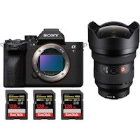 Alpha 7R V + FE 12-24mm f/2.8 GM + 3 SanDisk 128GB Extreme PRO UHS-II SDXC 300 MB/s + PDF MCZ DIRECT