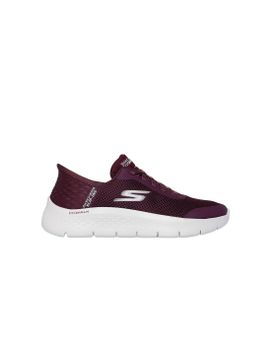 Zapatillas Skechers Go Walk Flex Burgundy Textile/Tr Mujer