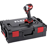 atornillador de impacto flex 18v - sin bateria ni cargador - con reserva de puntas  l-boxx - 520764