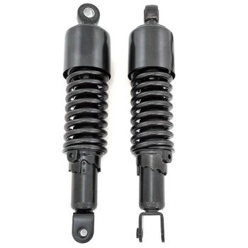 Doble amortiguador trasero Horquilla de 290mm Emgo Old Syle negra